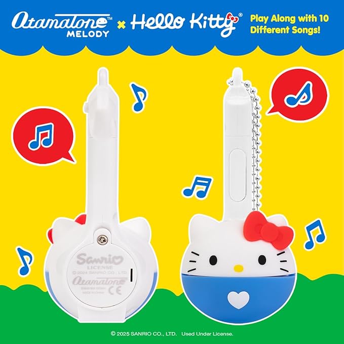 Otamatone Melody Hello Kitty and Friends Electronic Portable Music Instrument / Synthesizer Toy from Japan by Maywa Denki [English Instructions] - Hello Kitty