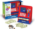 Learning Resources Teaching ATM Bank - 32 Pieces, Ages 3+ Toddler Learning Toys, Cash Register for Kids, Play Money for Kids