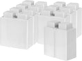 EverBlock 3” x 6” Quarter Size Plastic Modular Block Bulk Pack | Giant Building Blocks | Easy to Connect & Reuse | Indoor & Outdoor Use | Build Displays & Structures | Translucent