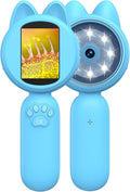 Magnifying Glass for Kids, 100X Handheld Microscope with 2" LCD Scrren, Kids Magnifer with 8 LED Lights, Christmas Birthday Gifts for Children