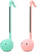 Otamatone Japanese Electronic Musical Instrument Portable Music Synthesizer from Japan by Maywa Denki Studio Award Winning, Educational Fun Gift for Children, Teens & Adults - Mint, Strawberry Set