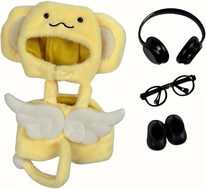 Clothes for 15cm/17cm Doll ((Doll Not Included)，Trendy Accessory Sets for Dolls ,Cute Clothes and Accessorys for Labubu Dress up Unique Style(M)