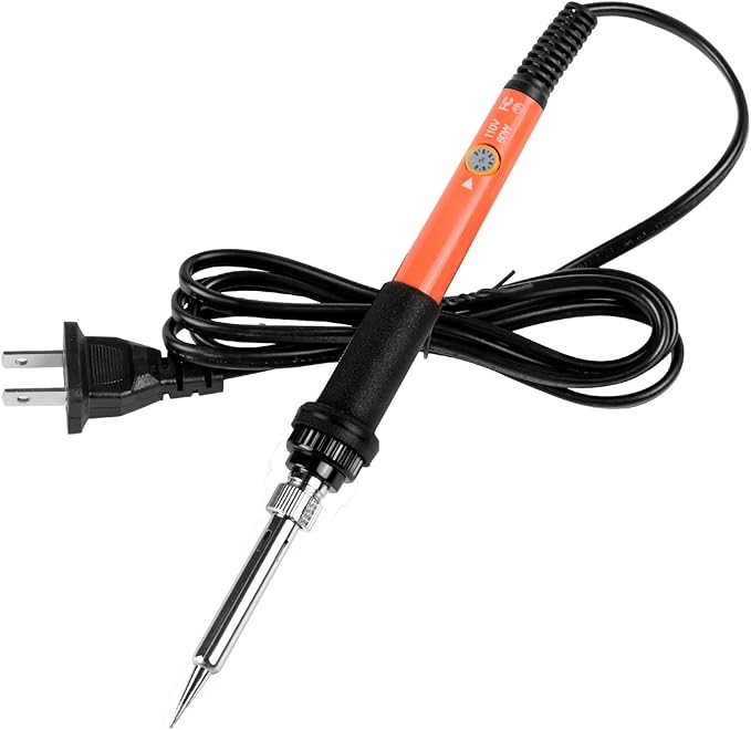 Soldering Iron, 60W 110V Adjustable Temperature Soldering Iron Pen, Portable Welding Tool, Fast Heating, for Electronic Repair, Jewelry, DIY