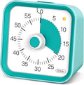 Visual Timer for Kids with Pause Function, 60 Minute Countdown Timer for Kids Desk Study, Teaching, Kitchen Cooking, Office Meetings, Time Management for ADHD (Green)