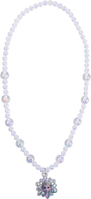 LUV HER Girls Jewelry Set - Dress Up Toy Jewelry Box Set with Bead Necklaces, Bracelets, and Rings - Frozen Play Accessories - Ages 3+