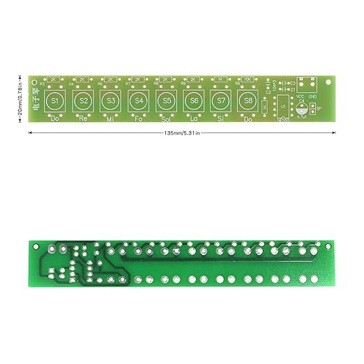 Soldering Practice Kit DIY Electronic Organ Plug-in Circuit Kit Learn Soldering Kit for DIYers Learning Electronics (05DZQ04)