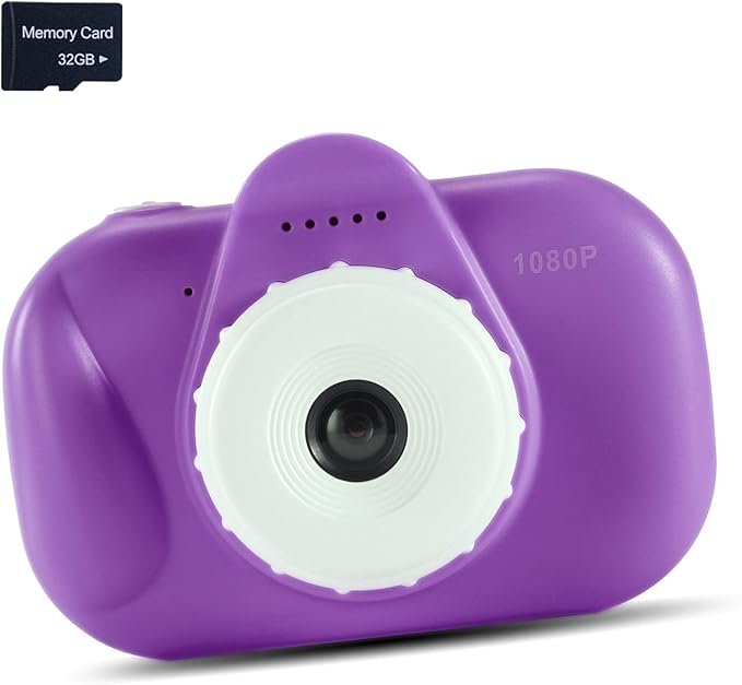 Children Digital Camera Toy, HD 1080P Video Camcorder for Toddlers Age 3-8, Gifts for Girls Boys Age 3-9