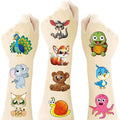 Animals Temporary Tattoos for Kids, 160Pcs Larger Tattoos Mixed Cute Animals Stickers, Party Favors Goodie Bag Stuffers Gifts Christmas Birthday