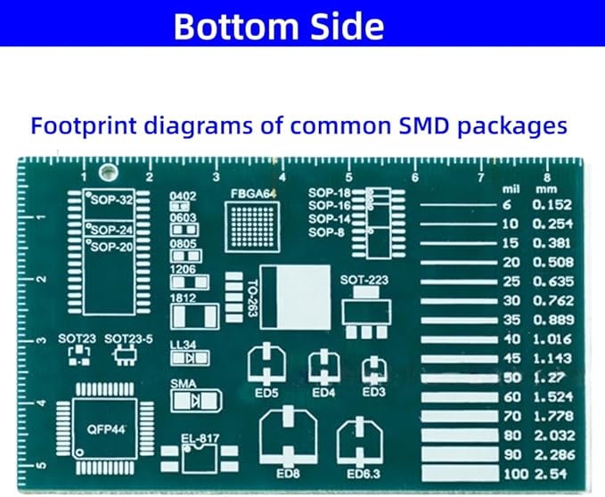 Surface-Mount Device(SMD) Soldering Practice Kit, Soldering Project Kit with Compoments and PCB, LED Chasing Lights, Perfect for Electronics Enthusiasts & Beginners