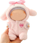 17cm Doll Clothes, Pink Bunny Clothes Set, Dress up Outfit Exquisite Accessories for Dolls