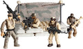 YEIBOBO ! Special Forces Mini Action Figure with Military Weapons and Accessories (Vanguard Team XJ-991)