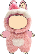 Clothes for Doll, Pink Plush Outfit for 17 cm (6.7in) Dolls, Keychain Accessories for Dolls - Cute Clothes for Boys Girls Birthday (Pink Dinosaurs)