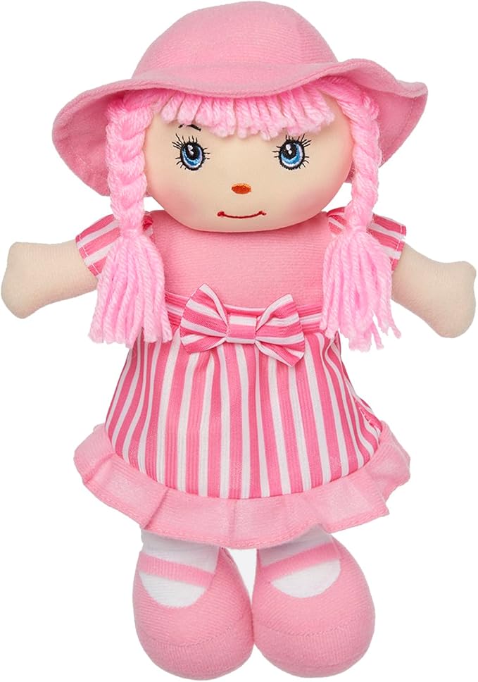 LOVE & HUG Sister Doll 2pc Set 24" Huggable Doll & 12" Little Sisters, Girls Birthday Gift, Baby Dolls, Toddler Doll