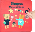 Cali's Books Shapes Book for Toddlers 1-3 - Musical Books for Kids, Interactive Talking Baby Sound Book, Educational Song Learning Toys, Sing and Learn Music Toy for Babies