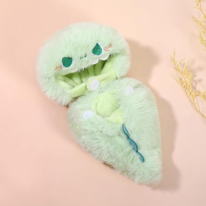 Cute Clothes Outfit for 17cm Doll, Adorable Dolls Outfits,Dress Set for Accessories, Fashion Chic Figure Clothes Set (No Figure,Green)
