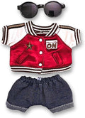 17cm Doll Clothes Set & Outfit Set for 17cm Dolls - Premium Fashion Dresses with Accessories, Luxury Chic Doll Clothing & Style Bundle,Just Clothes (Style A8)