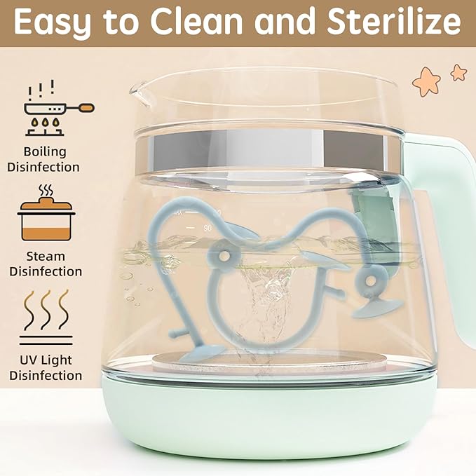 Baby Sensory High Chair Suction Toys for Infant Toddlers 6 12 18 24 Months, Food Grade Silicone String with Oak Loop Montessori Educational Parent-Child Baby Bath Toy (Blue)