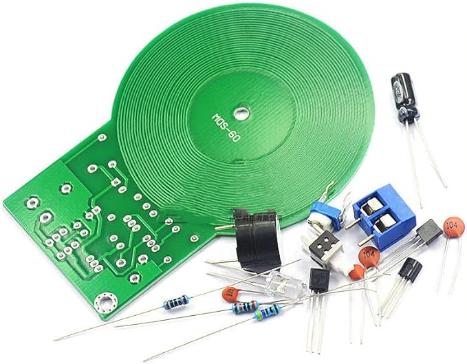 Learn to Solder Metal Detector Soldering Practice Kit Learning Electronics Training Board
