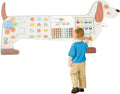 Wall Activity Panels Busy Board: Dog Montessori Sensory Toys for Toddlers - Learning Activity Center Children's Daycare Nursery Playroom Essentials