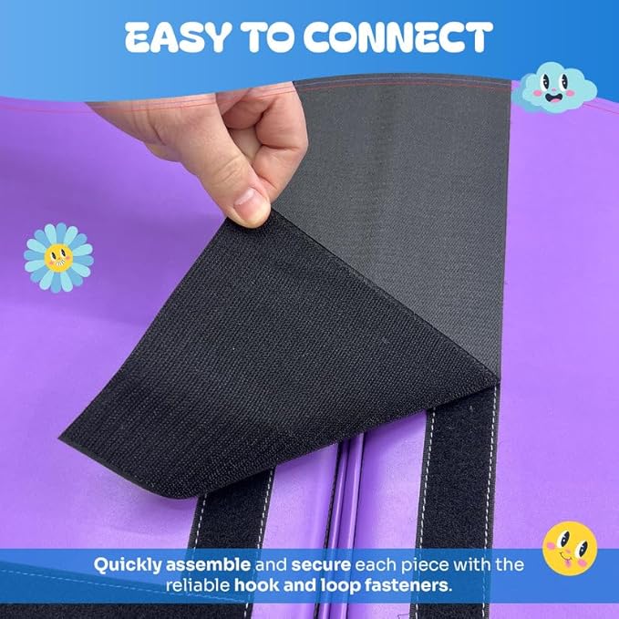 New Bounce Toddler Climbing Toys - Soft Play Set for Kids - Foam Climbing Blocks - Safe Soft Gym Equipment - Great for All Ages