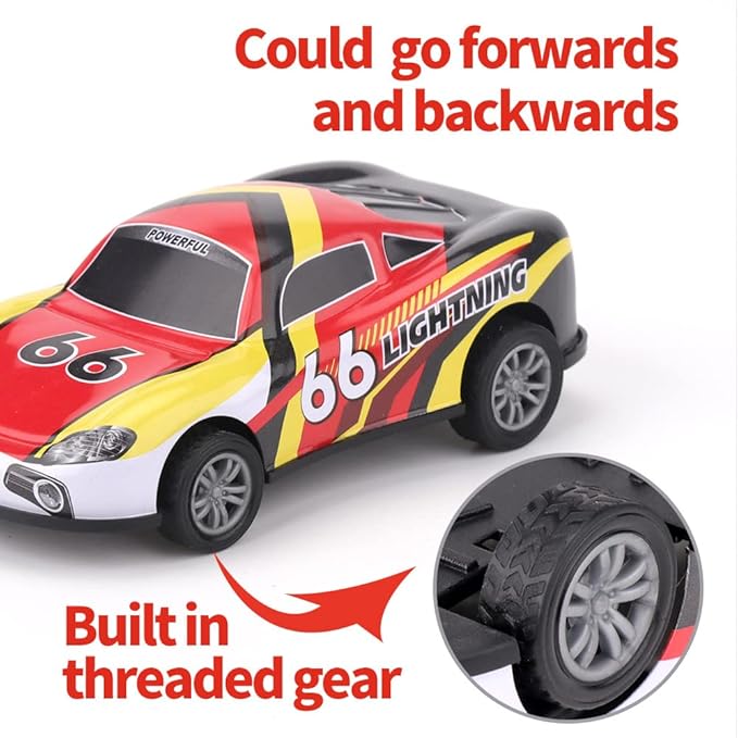 4.2 inch Pull Back Cars Toys Set, Push and Go Pull Back Cars Matchbox 1:28 Race Car 3 Pack Suitable for Toddlers 3 4 5 6 7 Year Old Kids Toys