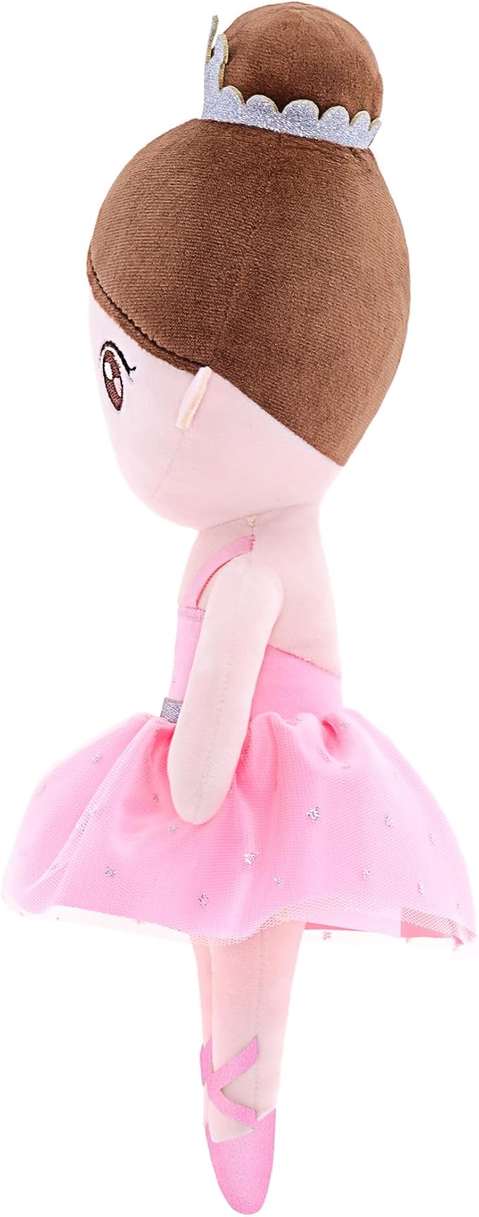 Gloveleya Baby Girl Gifts Dolls Soft Plush Toy Ballet Girl Doll Light Pink 13"…