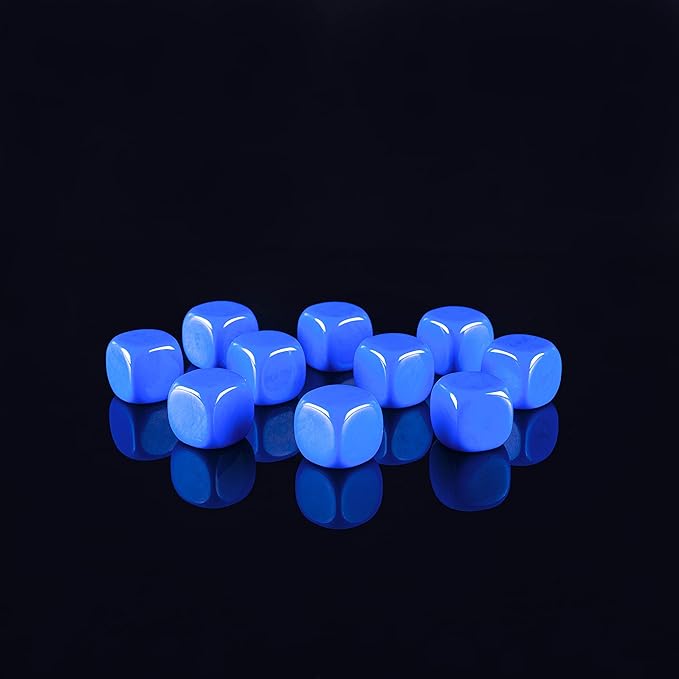 22MM Rounded Blank Six Sided Dice Lianshi Teaching Created Sesources Game Teaching Plastic Cubes Four Colors Choosable