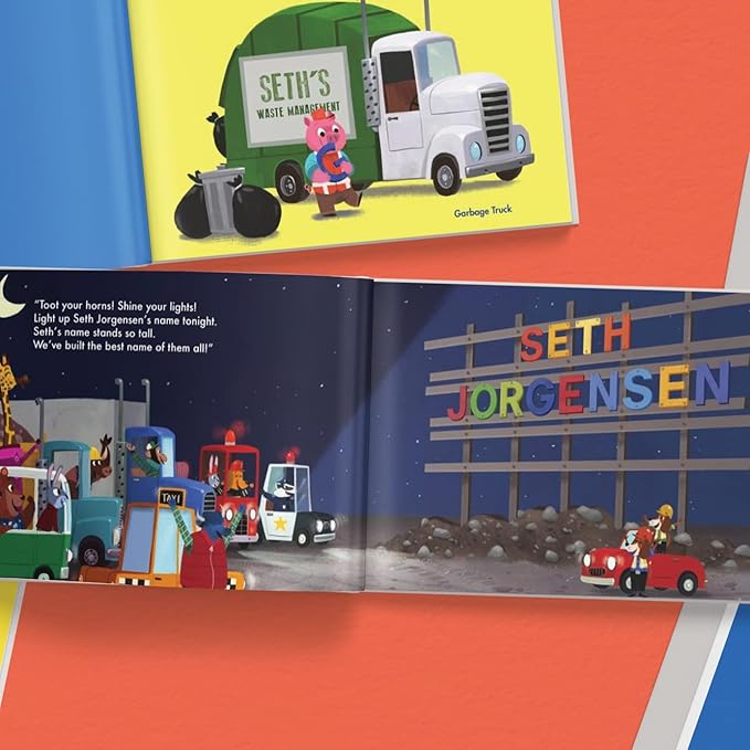 I See Me! My Very Own Trucks - Personalized Story for Kids | Hardcover | 11" x 9"