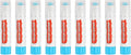PATIKIL Tempera Paint Sticks, 9 Pcs Solid Tempera Paints Sticks Washable Bulk Markers Pen Quick Drying for Artists Beginners Art Supplies, Sky Blue