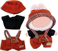 17cm Doll Clothes Set, Premium Jeans & Knitted Sweater Outfit for 17cm 15cm Dolls, Cute Dress Up Fashion, No Doll Included (Nice, 17cm/15cm)