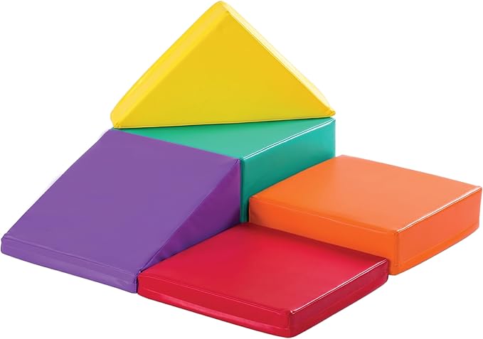 New Bounce Toddler Climbing Toys - Soft Play Set for Kids - Foam Climbing Blocks - Safe Soft Gym Equipment - Great for All Ages