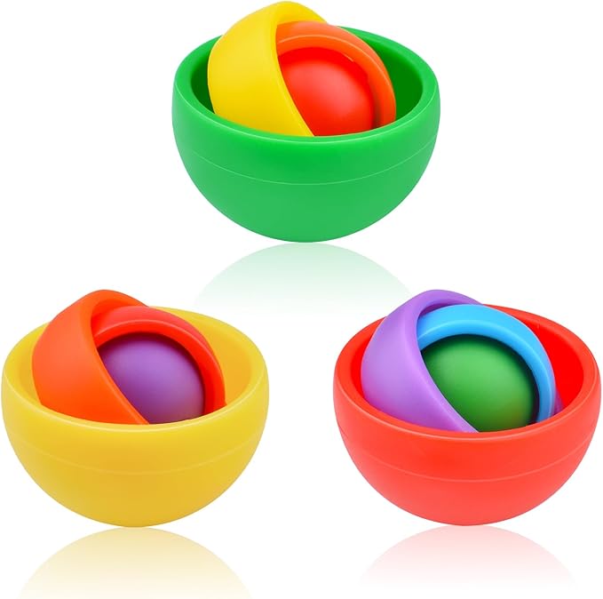 Fidget Toys for Kids, Fidget Spinner Adults 3PC, Gifts for Boys Girls Teens, ADHD Autism Stress Relief Quiet Finger Toys Classroom