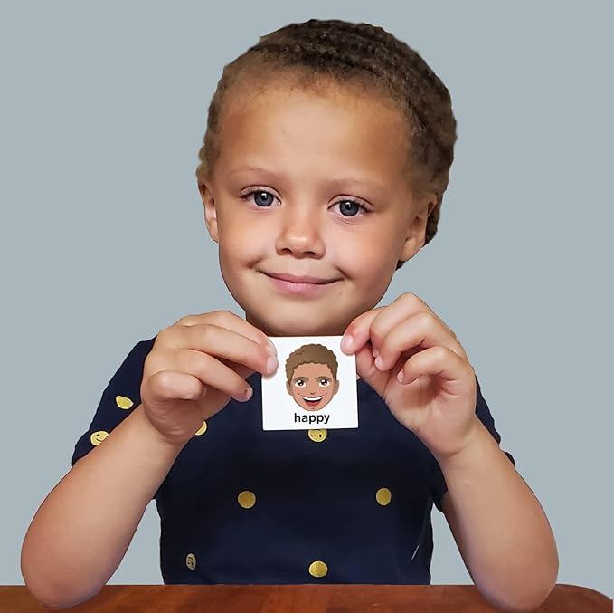 SchKIDules® Feelings Magnets for Kids and Special Needs - Teaching Social Emotional Learning and Expression - 17 Diversified Emotions Plus an I Feel Sentence Starter Included