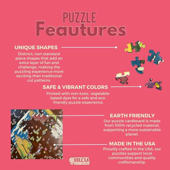 The Way Home 500 Piece Jigaaw Puzzle from Rolexa Puzzle Company
