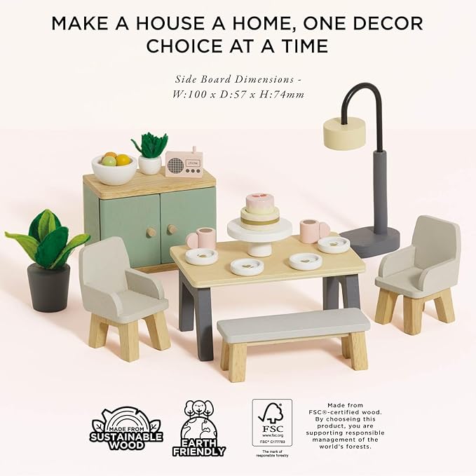 Le Toy Van Daisylane Drawing Room Dollhouse Furniture (ME056)