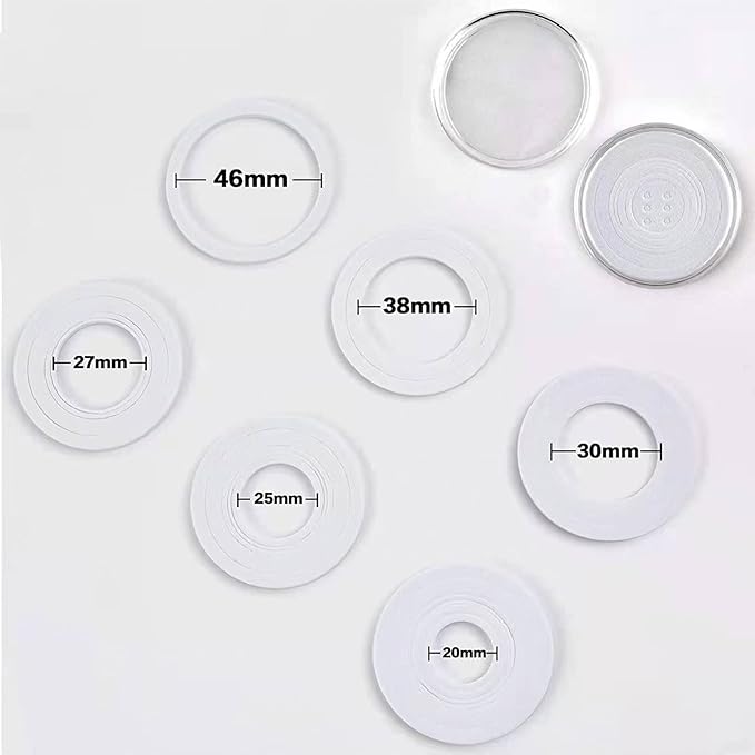 20-46 mm Wooden Coin Holder, 120 Pcs Highly Transparent Coin Capsules with Foam Gasket, Coins Collector Case Holder, Professional Coin Storage Case Box for Coin Collection (Bronze)