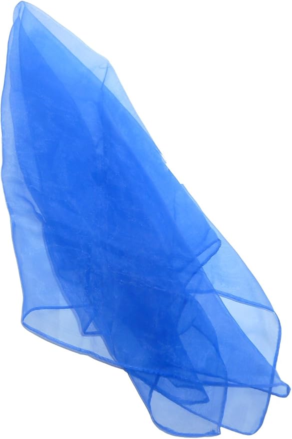 Hoerev Pack of 12 Approx. 24" x 24" Juggling Dancing Scarves Floaty Scarves,Mixed, 12pcs Mixed Colors