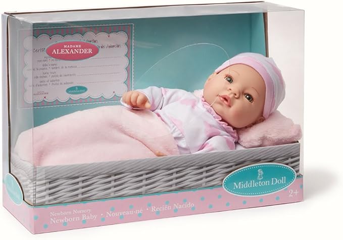 Madame Alexander Middleton Newborn Baby Pink Cloud