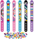 SIENON Bracelets 6PCS, Kids Building Blocks Dots Bracelets, DIY Creative Craft Bracelet Making Kit for Kids, Friendship Bracelets, Dots Construction Toys Kit for Birthday Holiday Gift for Girls Boys
