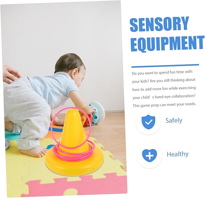 BESPORTBLE Creative Single Leg Stool Training Tool for Fun Toss Game Physical Exercising Equipment for Home Play