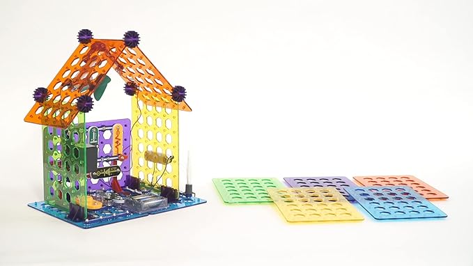 Snap Circuits Elenco My Home Electronics Building Kit for Kids Ages 8 and Up