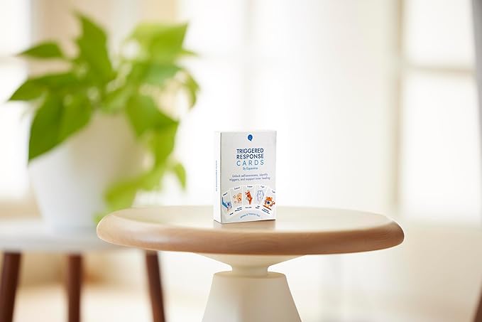 Triggered Response Cards – Emotional Regulation & Self-Awareness Card Deck | Manage Stress, Build Resilience, and Improve Reactions | Ideal for Therapists, Coaches, and Personal Growth
