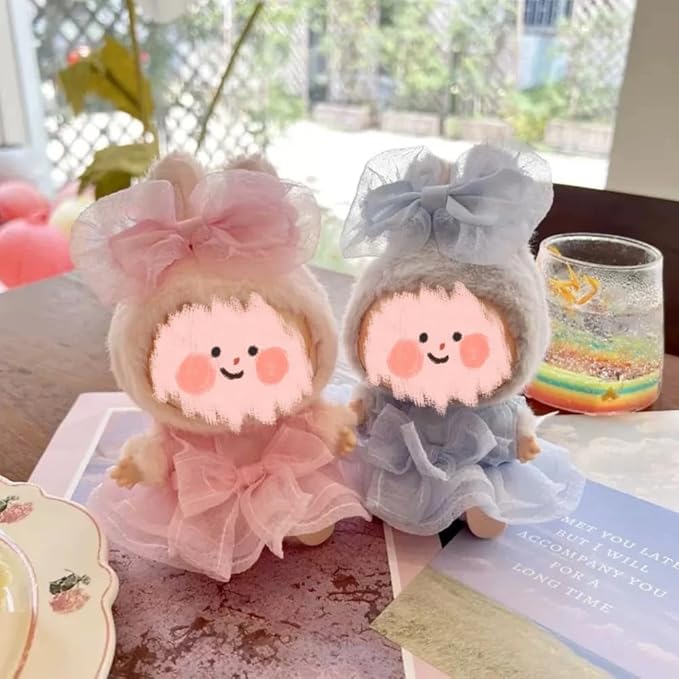 Luxury Chic Doll Clothes Set with Elegant Dress, Shirt, Bow & Necklace - Premium Outfit for Dress Up, Collecting & Gift Giving - Perfect for Kids, Doll Collectors & 18 Dolls (7)