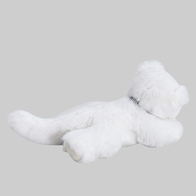 Dilly dudu White Cat/Kitten Stuffed Animal Plush Toy Best Gifts 8-Inch
