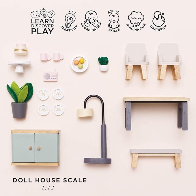 Le Toy Van Daisylane Drawing Room Dollhouse Furniture (ME056)