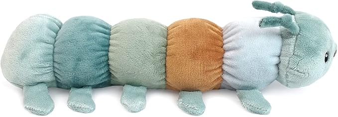 MON AMI Twiggy The Caterpillar Stuffed Animal - 12', Soft & Cuddly, Use as Toy or Nursery Room Décor, for Kids of All Ages