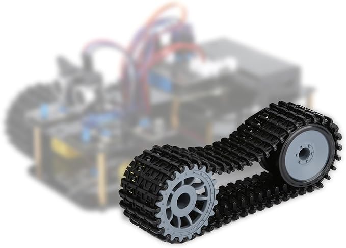 ACEBOTT Smart Car kit Functions STEM Coding for Ages 13-16,16+ Tank Expansion Pack (Without Car-QD004