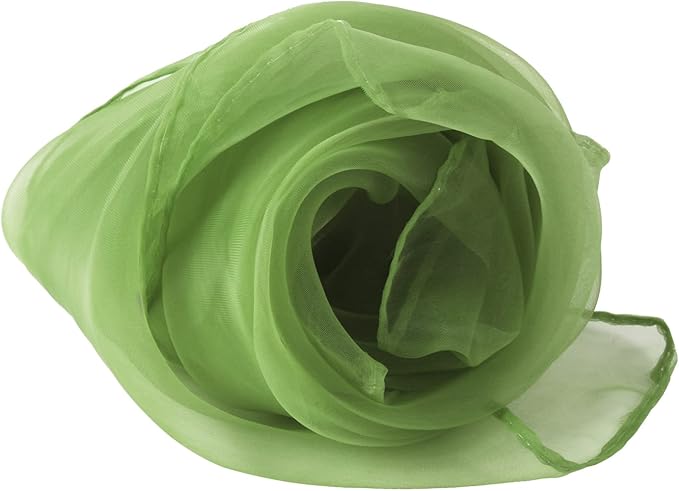 Larcele 12 Pieces Juggling Dance Scarf for Performance Prop Accessory 24 x 24 inches WDSJ-02