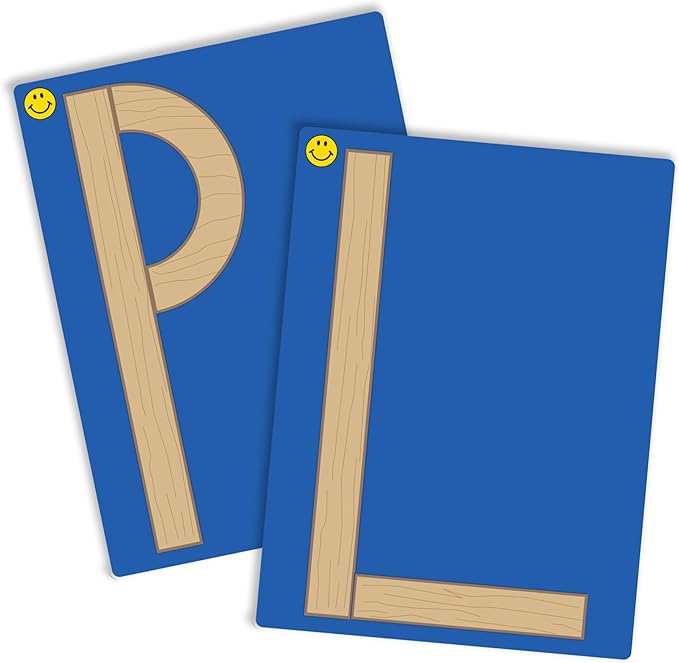 Learning Without Tears Show Me Magnetic Pieces for Capitals, Age 3+, Pre-K+, Handwriting Without Tears, Hand-on Large Letters, School & Home, Language Arts, Tutoring, Sensory