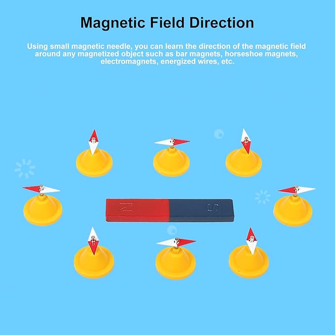 Large Science Lab Magnet Kit Physics Electromagnet Experiment Set for School Education Science Experiment Tools Teacher Supply